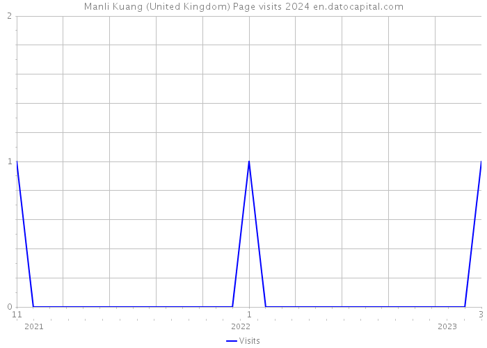 Manli Kuang (United Kingdom) Page visits 2024 