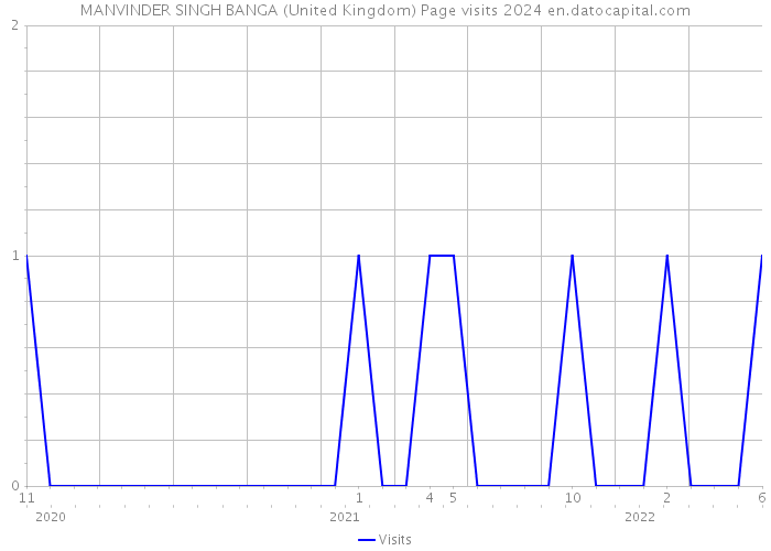 MANVINDER SINGH BANGA (United Kingdom) Page visits 2024 