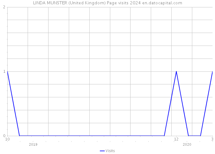 LINDA MUNSTER (United Kingdom) Page visits 2024 