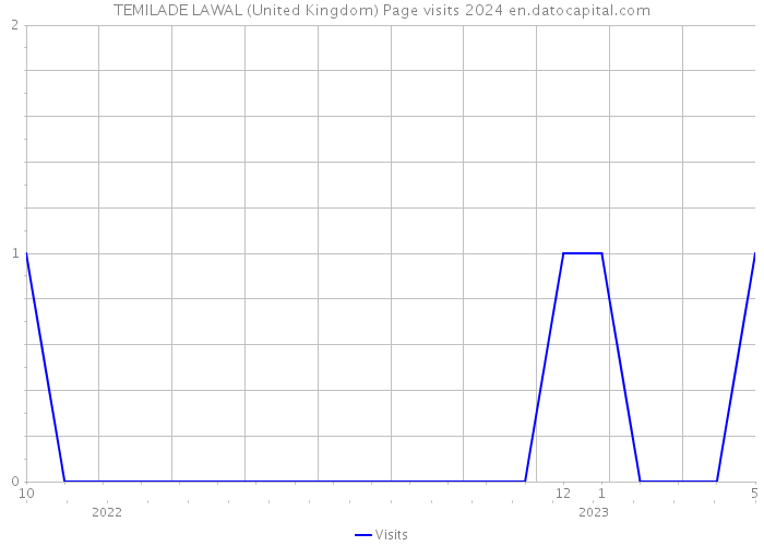 TEMILADE LAWAL (United Kingdom) Page visits 2024 
