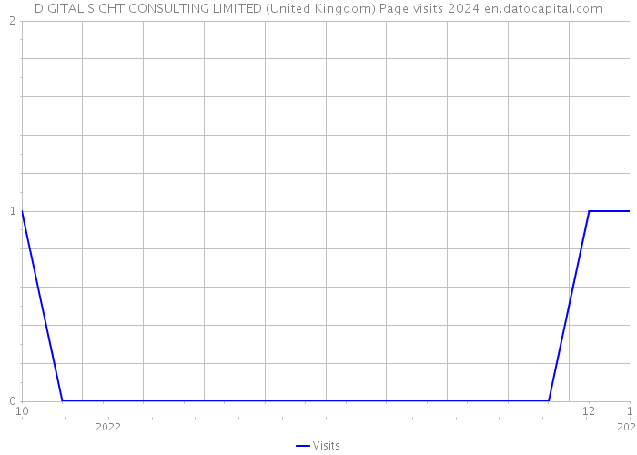 DIGITAL SIGHT CONSULTING LIMITED (United Kingdom) Page visits 2024 