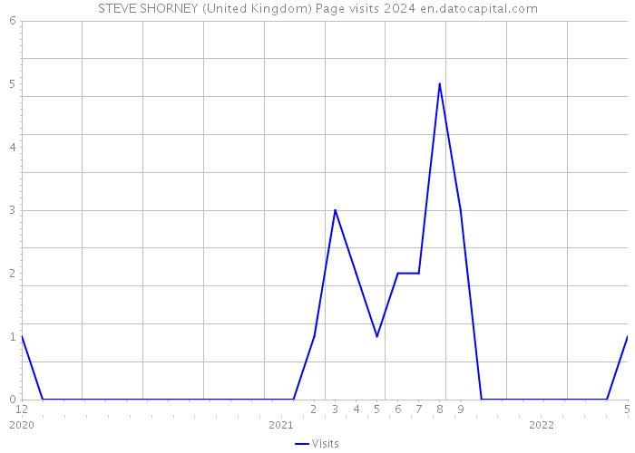 STEVE SHORNEY (United Kingdom) Page visits 2024 