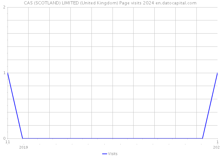 CAS (SCOTLAND) LIMITED (United Kingdom) Page visits 2024 