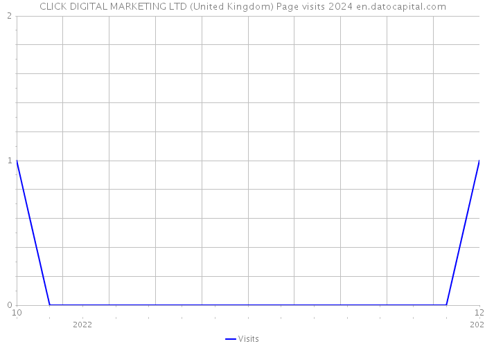 CLICK DIGITAL MARKETING LTD (United Kingdom) Page visits 2024 