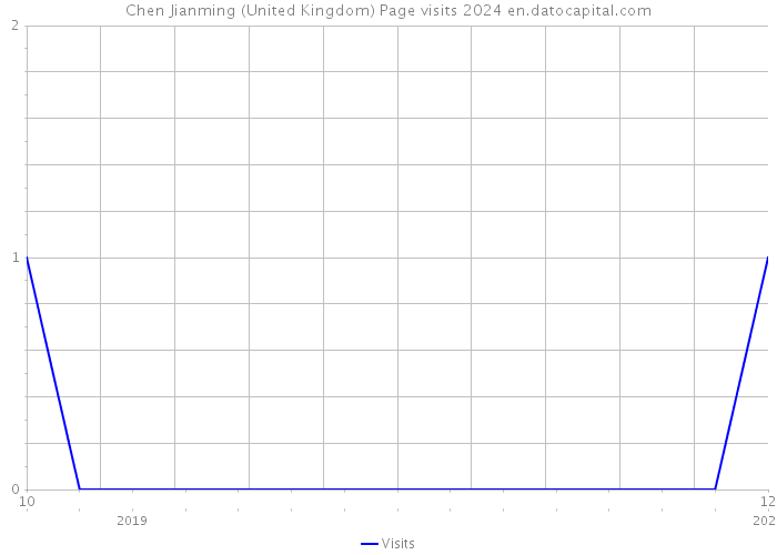 Chen Jianming (United Kingdom) Page visits 2024 