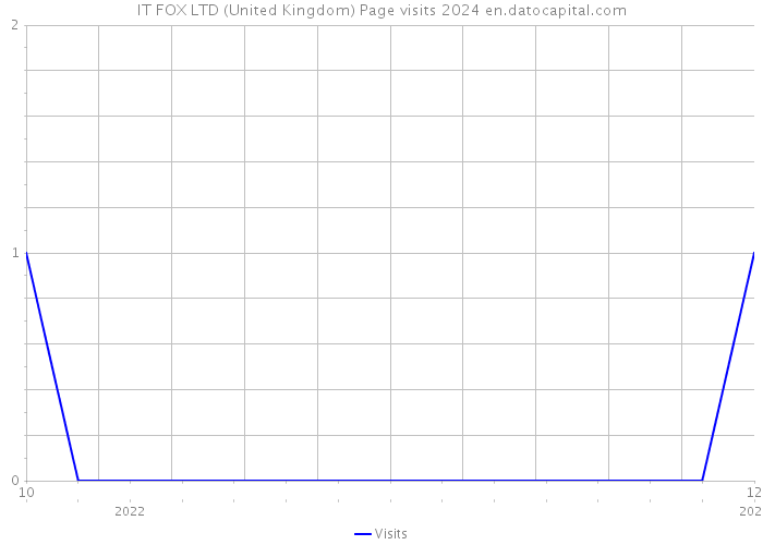 IT FOX LTD (United Kingdom) Page visits 2024 