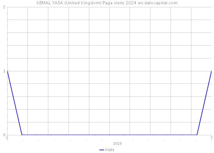 KEMAL YASA (United Kingdom) Page visits 2024 