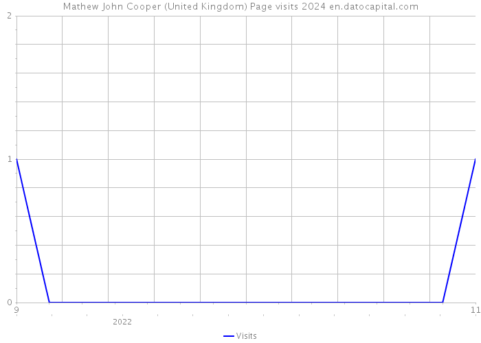 Mathew John Cooper (United Kingdom) Page visits 2024 