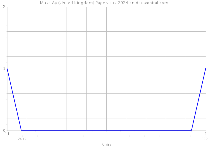 Musa Ay (United Kingdom) Page visits 2024 