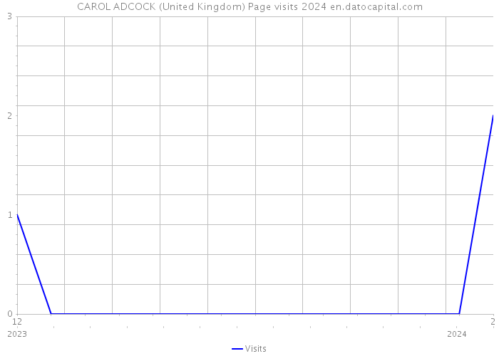CAROL ADCOCK (United Kingdom) Page visits 2024 
