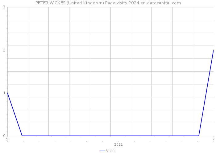 PETER WICKES (United Kingdom) Page visits 2024 