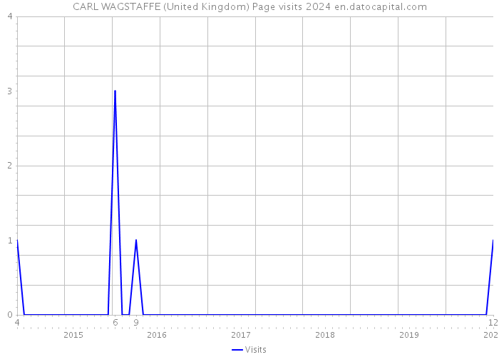CARL WAGSTAFFE (United Kingdom) Page visits 2024 