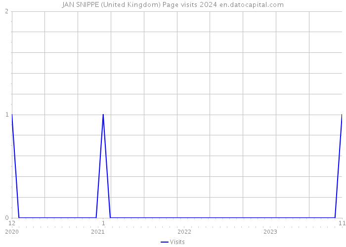 JAN SNIPPE (United Kingdom) Page visits 2024 