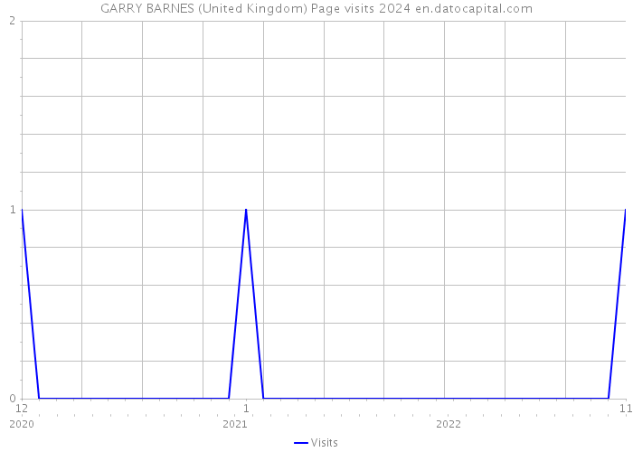 GARRY BARNES (United Kingdom) Page visits 2024 