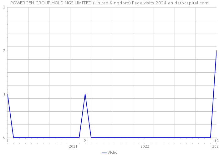 POWERGEN GROUP HOLDINGS LIMITED (United Kingdom) Page visits 2024 