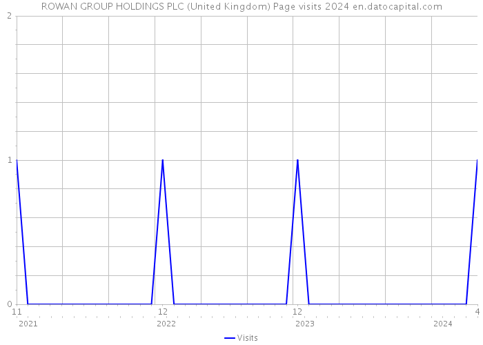 ROWAN GROUP HOLDINGS PLC (United Kingdom) Page visits 2024 