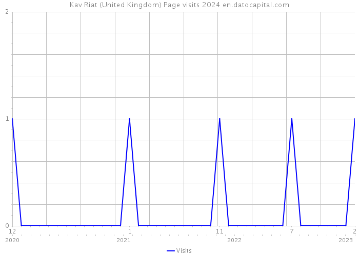 Kav Riat (United Kingdom) Page visits 2024 