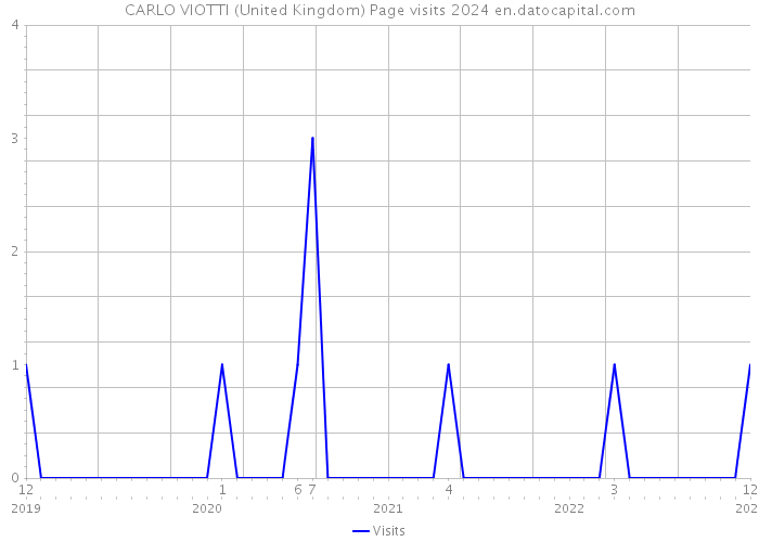 CARLO VIOTTI (United Kingdom) Page visits 2024 