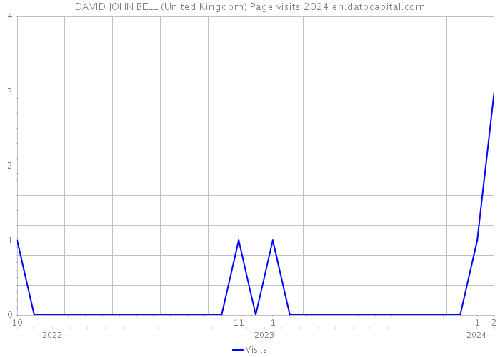 DAVID JOHN BELL (United Kingdom) Page visits 2024 