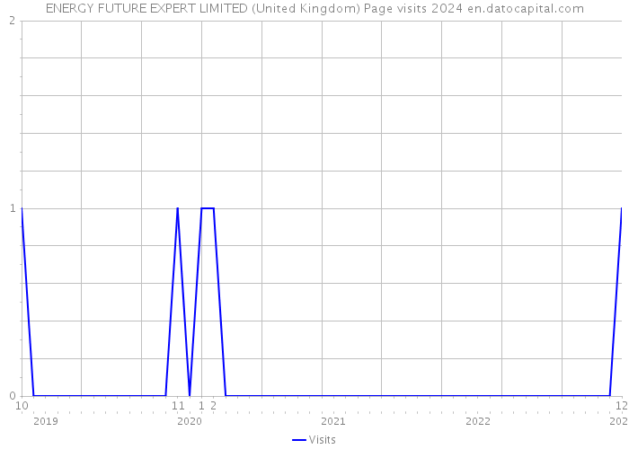 ENERGY FUTURE EXPERT LIMITED (United Kingdom) Page visits 2024 