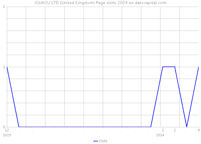 IGUACU LTD (United Kingdom) Page visits 2024 