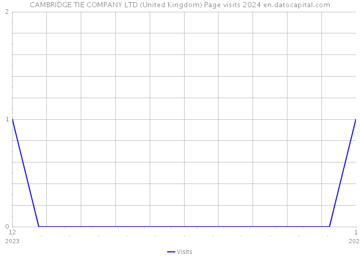 CAMBRIDGE TIE COMPANY LTD (United Kingdom) Page visits 2024 