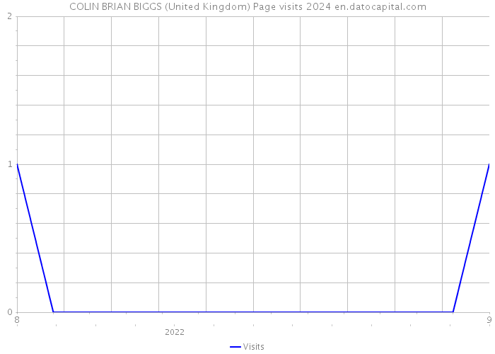 COLIN BRIAN BIGGS (United Kingdom) Page visits 2024 