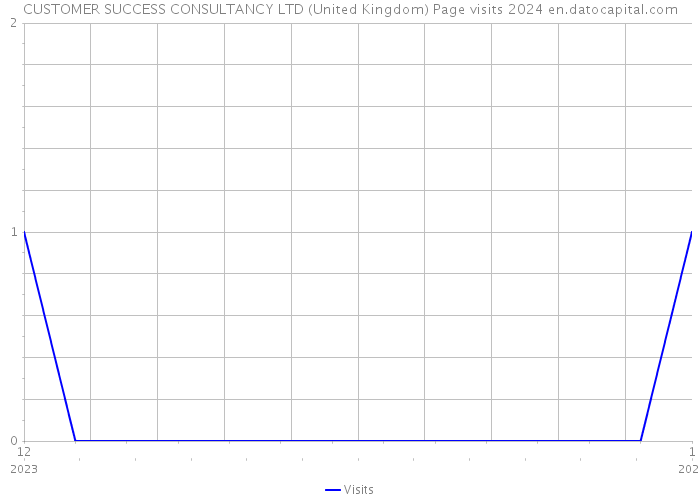 CUSTOMER SUCCESS CONSULTANCY LTD (United Kingdom) Page visits 2024 