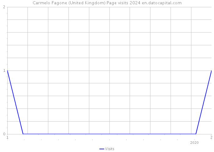 Carmelo Fagone (United Kingdom) Page visits 2024 