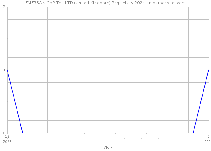 EMERSON CAPITAL LTD (United Kingdom) Page visits 2024 