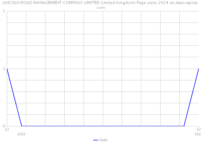 LINCOLN ROAD MANAGEMENT COMPANY LIMITED (United Kingdom) Page visits 2024 