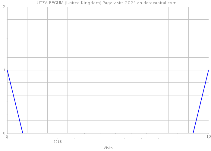 LUTFA BEGUM (United Kingdom) Page visits 2024 