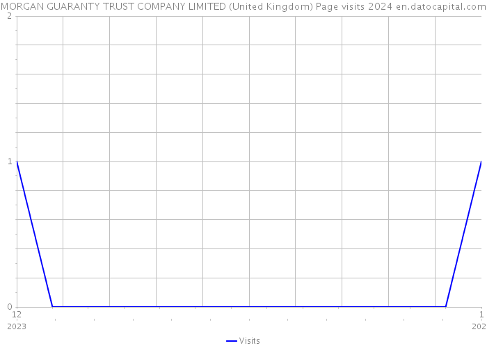 MORGAN GUARANTY TRUST COMPANY LIMITED (United Kingdom) Page visits 2024 