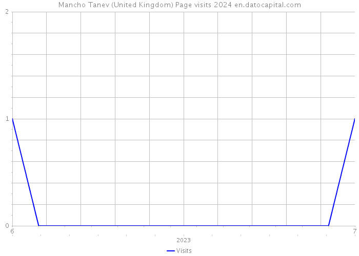 Mancho Tanev (United Kingdom) Page visits 2024 