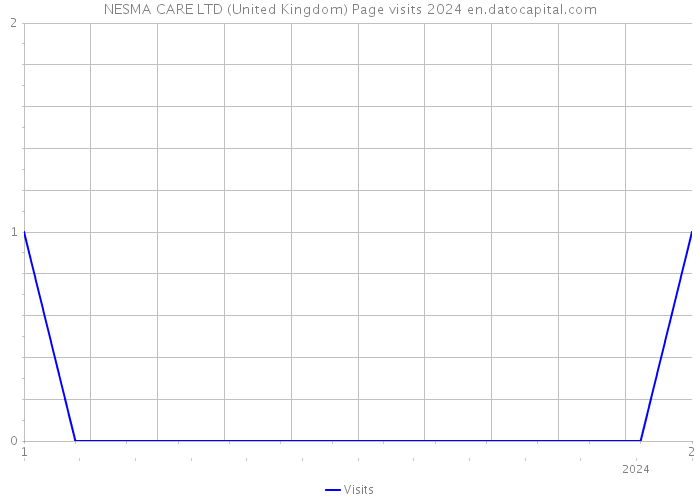 NESMA CARE LTD (United Kingdom) Page visits 2024 