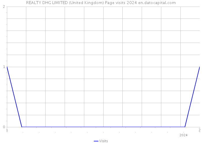 REALTY DHG LIMITED (United Kingdom) Page visits 2024 