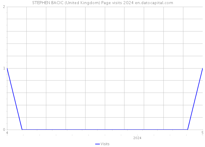 STEPHEN BACIC (United Kingdom) Page visits 2024 
