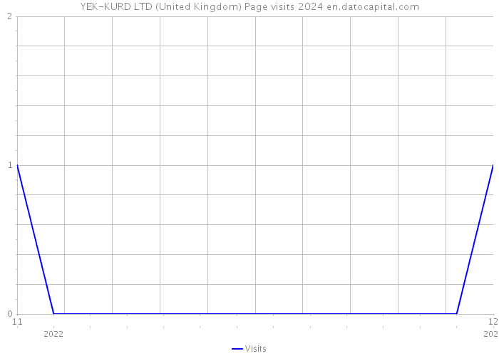YEK-KURD LTD (United Kingdom) Page visits 2024 