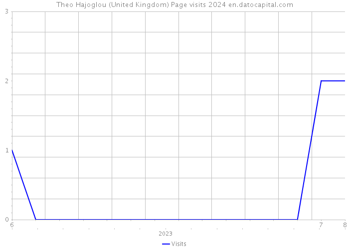 Theo Hajoglou (United Kingdom) Page visits 2024 