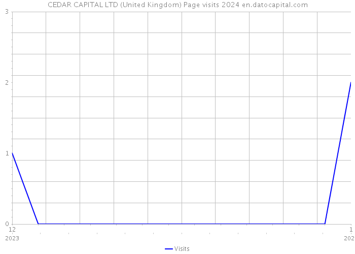 CEDAR CAPITAL LTD (United Kingdom) Page visits 2024 