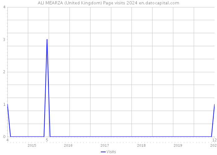 ALI MEARZA (United Kingdom) Page visits 2024 