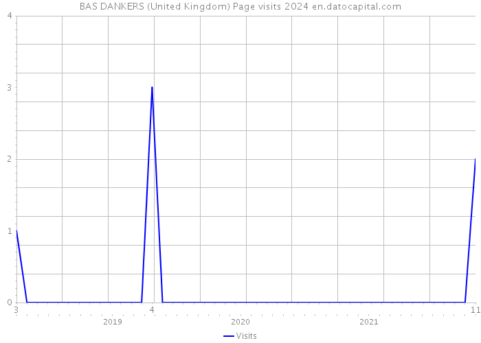 BAS DANKERS (United Kingdom) Page visits 2024 