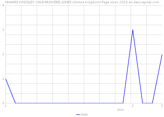 NNAMDI KINGSLEY CHUKWUNYERE-JONES (United Kingdom) Page visits 2024 