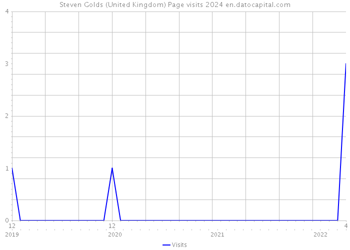 Steven Golds (United Kingdom) Page visits 2024 