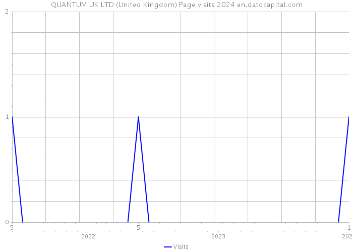 QUANTUM UK LTD (United Kingdom) Page visits 2024 