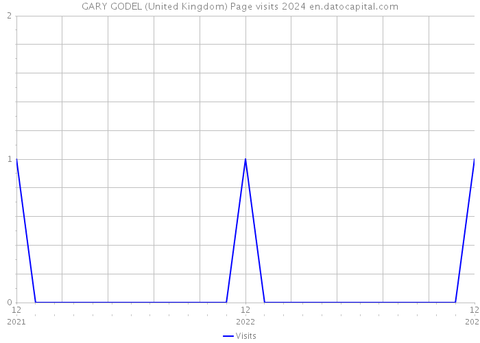 GARY GODEL (United Kingdom) Page visits 2024 