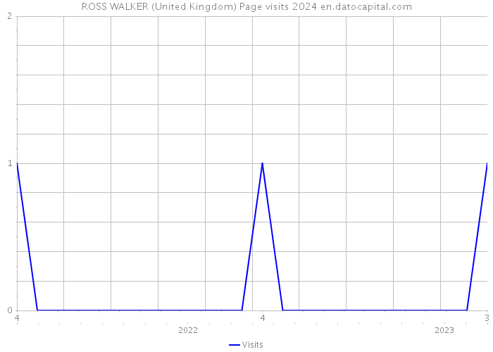 ROSS WALKER (United Kingdom) Page visits 2024 