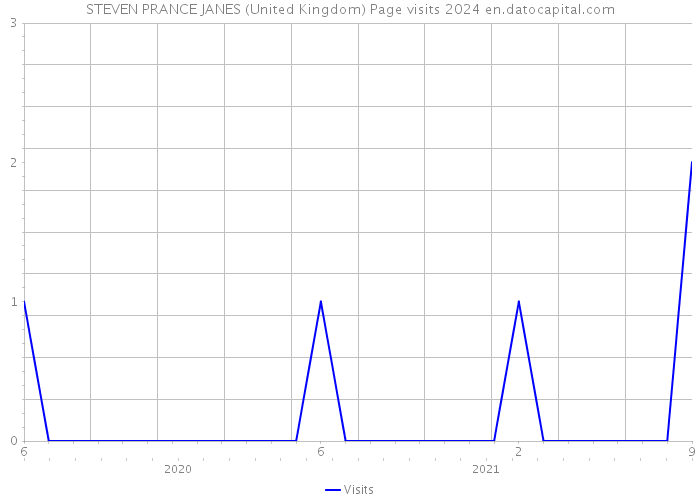 STEVEN PRANCE JANES (United Kingdom) Page visits 2024 