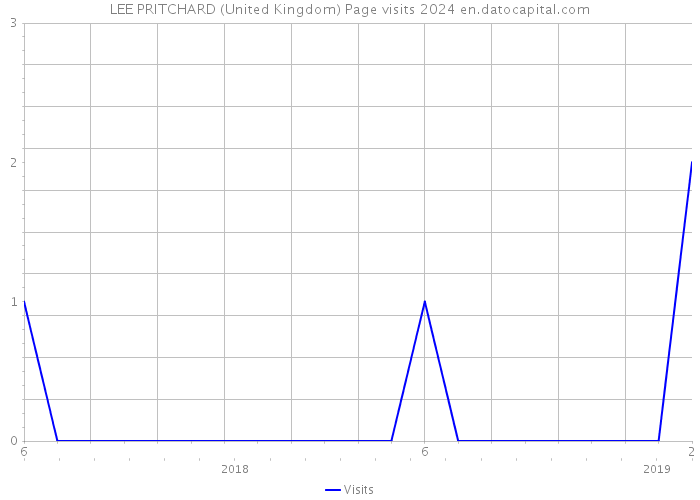 LEE PRITCHARD (United Kingdom) Page visits 2024 