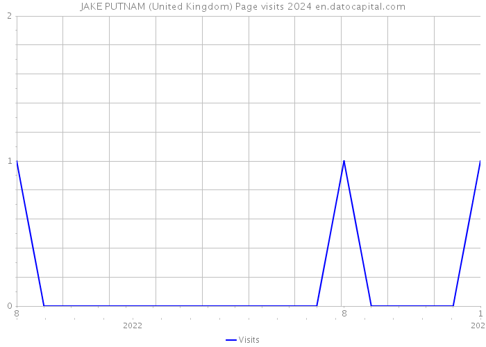 JAKE PUTNAM (United Kingdom) Page visits 2024 